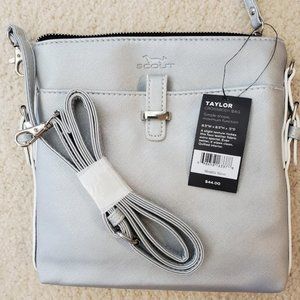 Scout, Silver Crossbody Bag